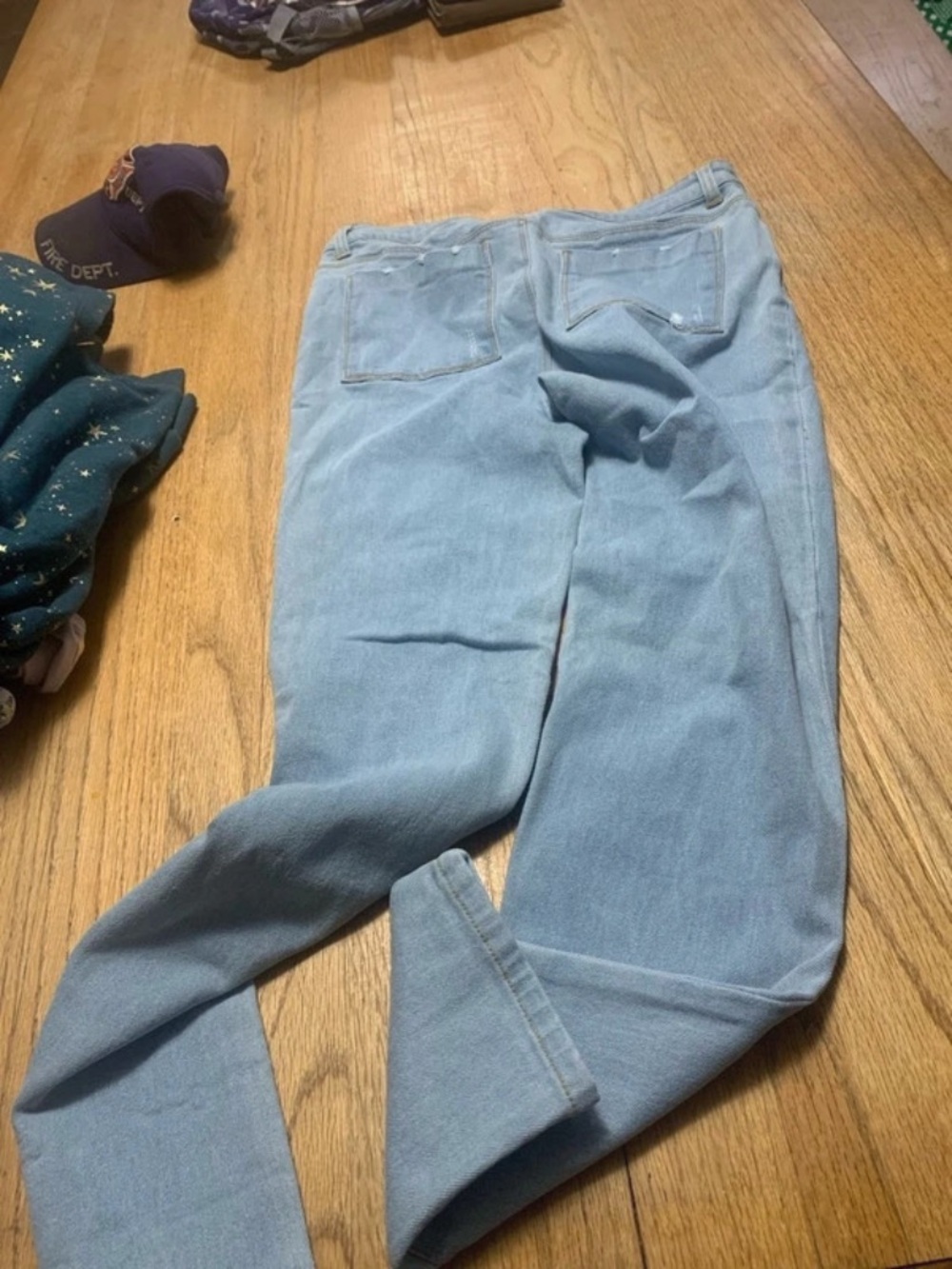 GB girls Light Wash Skinny Jeans